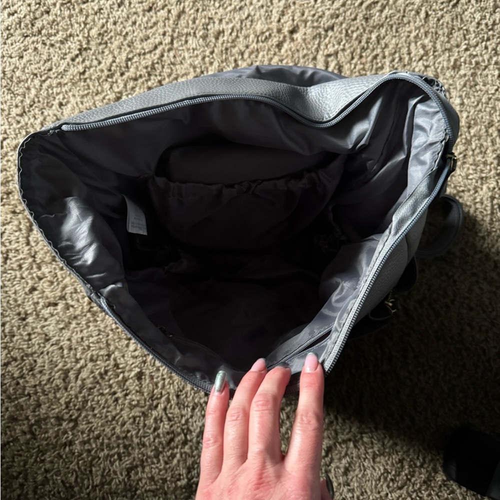 Gray Backpack/Diaper Bag - Picture 3 of 3